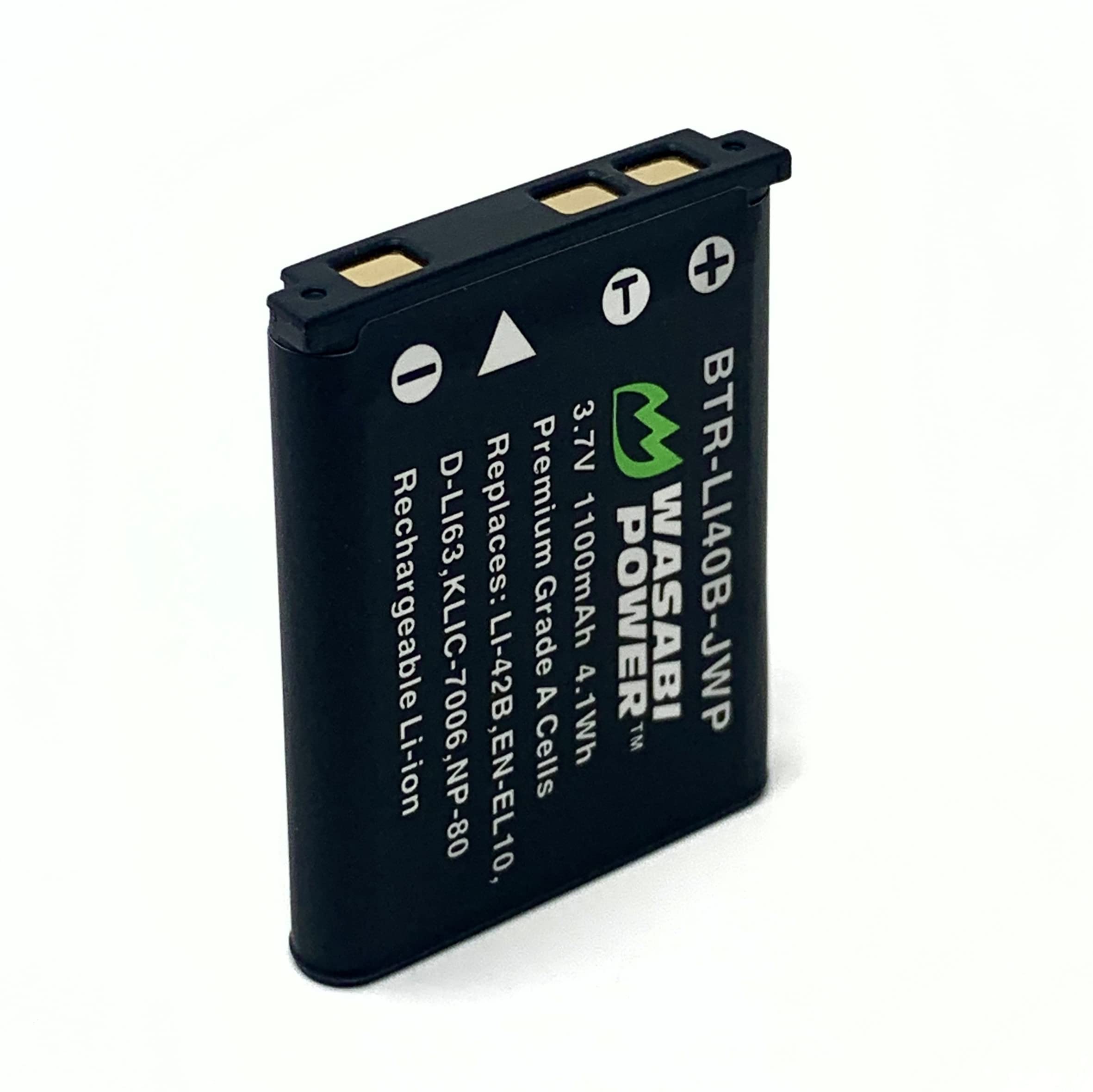 Amazon.com : Wasabi Power Battery (2-Pack) and Charger for Kodak